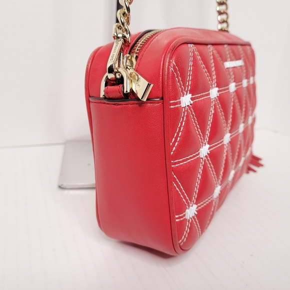 Michael Kors Ginny Quilted Leather Crossbody  32S9LF5M24 - Picture 4 of 16
